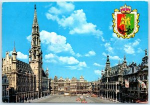 Postcard - Grand Square - Brussels, Belgium