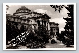 RPPC Beardshear Hall Iowa State College Ames IA Real Photo Postcard