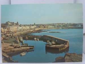 Vintage Postcard Portstewart Harbour, Quay and Promenade 1970s Co Londonderry