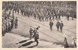 Royalty Belgium Queen Astrid Funeral Procession Brussel 1935