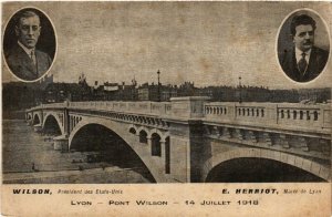 CPA LYON Pont Wilson 14 Juillet 1918 (461187)