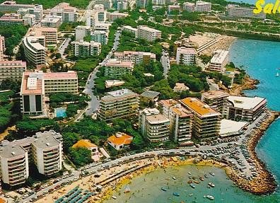 POSTAL B01288: Salou. Costa Dorada. Tarragona. Vista parcial.