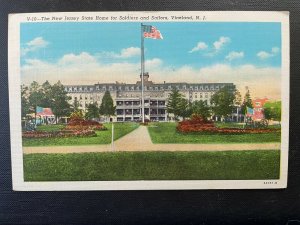 Vintage Postcard 1915-1930 New Jersey Home for Soldiers & Sailors Vineland NJ