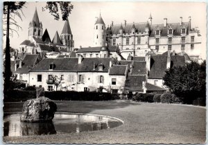 M-53653 The Castle and the Public Gardens Château de Loches France