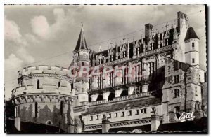 Old Postcard The Chateau Amboise The Minimes Tower and King of Logis