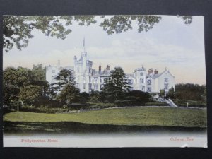 Conwy COLWYN BAY Pwllycrochan Hotel c1908 Postcard by Woolstone Bros 135