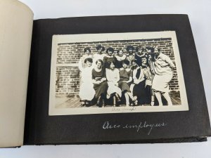 1920s era Gray Line Bus Old Photo and Album Camping Valley Forge Asbury Park