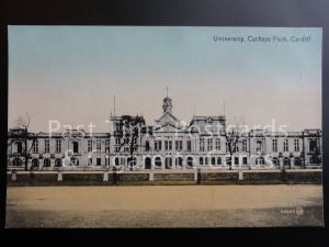 Cardiff: University, Cathays Park c1910