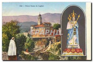 Old Postcard Our Lady of Laghet