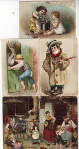 SET/9*ROYAL TAILORS*CHICAGO*WARDS BROS LITHOS*COLUMBUS OH*VICTORIAN TRADE CARDS