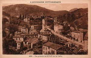 Vue Generale de Royat sur le Vallee,L'Auvergne,France BIN