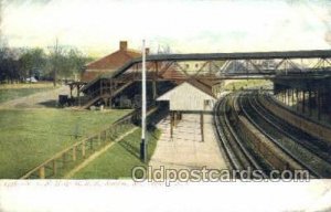 NY NH and HRR Station, Mt Vernon, Ny ,New York, USA Train Railroad Station De...