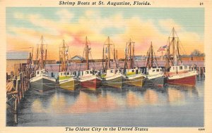 Shrimp Boats Oldest City in the United States St Augustine FL