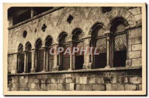 Old Postcard Pigeac The loggia of & # 39Oustal Mounedo of the home currency