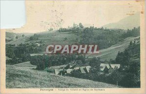 Postcard Old Faverges Village Villaret and the Church of Seythonex