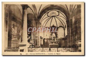 Postcard Old Sainte Odile Convent interior of the church