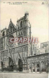 Old Postcard Lyon Cathedrale St John and the Choir