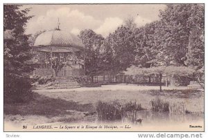Le Square Et Le Kiosque De Musique, Langres (Haute Marne), France, 1900-1910s