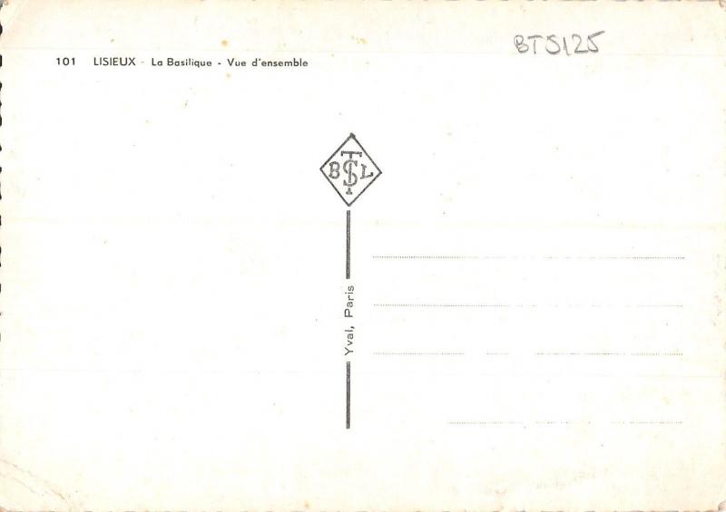 BT5125 Lisieux la basilique        France