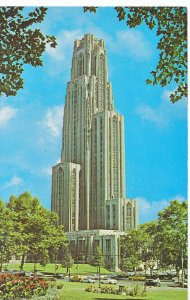 America Postcard - Cathedral of Learning - Pittsburgh - Pennsylvania    A4718