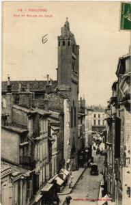 CPA TOULOUSE - Rue et Église du Taur (582140)