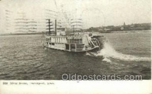 Davenport, Iowa, USA Ferry Boat, Ferries, Ship Davenport, Iowa, USA 1908 post...