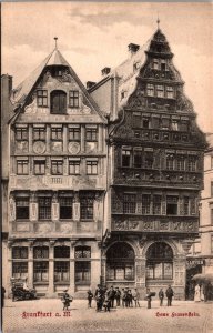 Germany Frankfurt am Main Haus Frauenstein Vintage Postcard C021