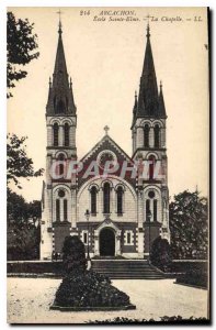 Postcard Arcachon Old School Chapel St. Elmo