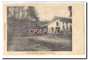 Pont a Mousson Old Postcard Fountain of Father Hilarion (soldiers)