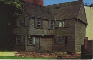 Paul Revere House ~ Boston MA Massachusetts Postcard