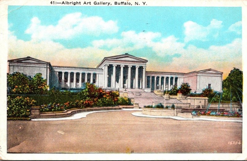 New York Buffalo Albright Art Gallery 1926