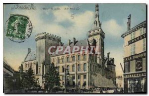 Old Postcard Angouleme Hotel de Ville