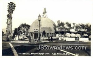 Original Brown Derby Cafe - Los Angeles, California CA  