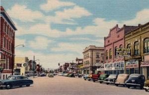 Main Street, Looking South, Kalispell.  Montana.