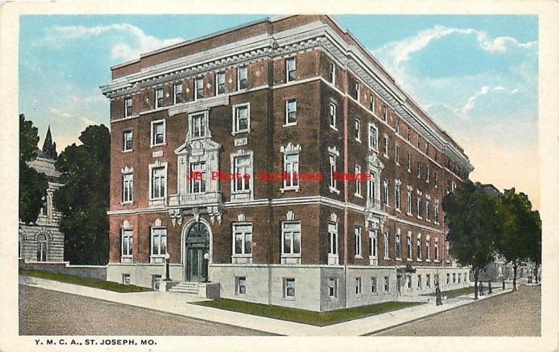 3 Postcards, Saint Joseph, Missouri, YMCA Building 