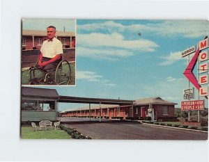 Postcard Gordo Motel, Gordo, Alabama