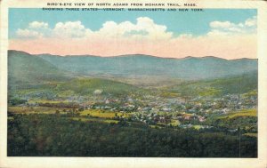 USA North Adams From Mohawk Trail Massachusetts Vintage Postcard 07.49