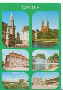 Poland Postcard - Opole - Muzeum Slaska Opoiskiego - Staw Zamkowy - Ref 17623A