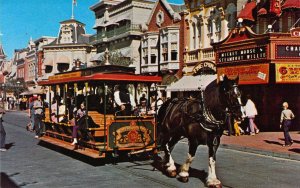 Walt Disney World,  0111-0360,  Main Street, Magic Kingdom, Old Postcard