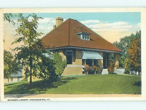 W-Border LIBRARY SCENE Manchester Vermont VT hs2631