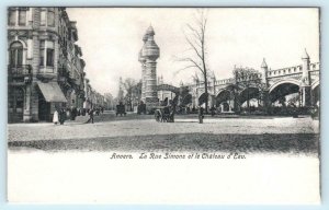 3 Postcards (Anvers) ANTWERP, BELGIUM ~ Rue Nationale, Rue Simons, Place de Meir