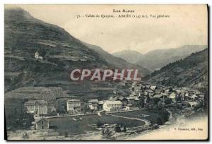 Old Postcard The Alps Vallee Du Queyras Abries General view