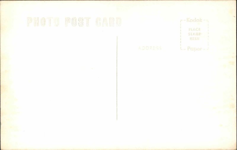New Bedford MA Massachusetts Fort Rodman c1930-50s Real Photo Vintage Postcard