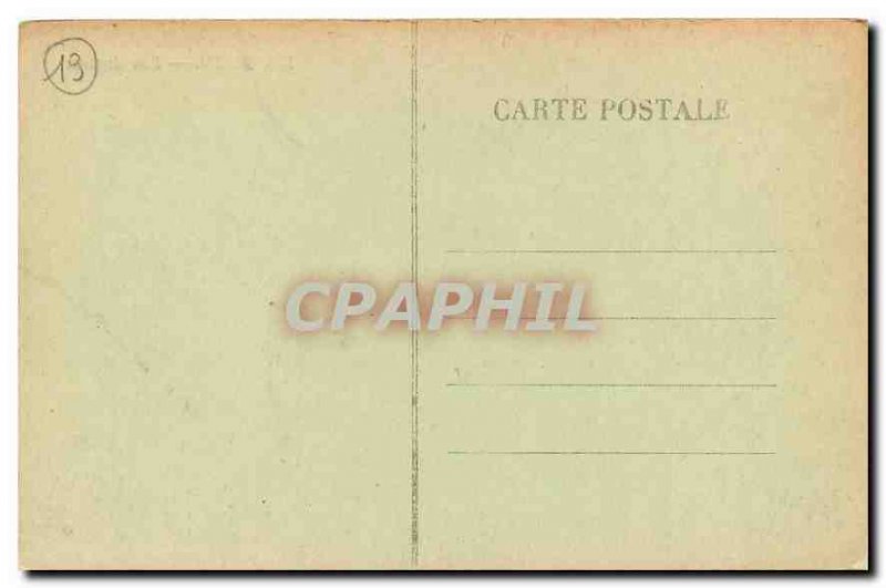 Old Postcard Bort Les Orgues