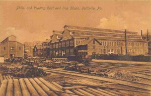 Philadelphia & Reading Coal and Iron Shops Pottsville Pennsylvania 1906 postcard