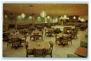 1964 Heritage Cafeteria Dining Room Interior Springfield Missouri MO Postcard