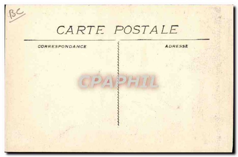 Postcard Old Hitch La Sainte Baume the road by St Pons and the peak of Britai...