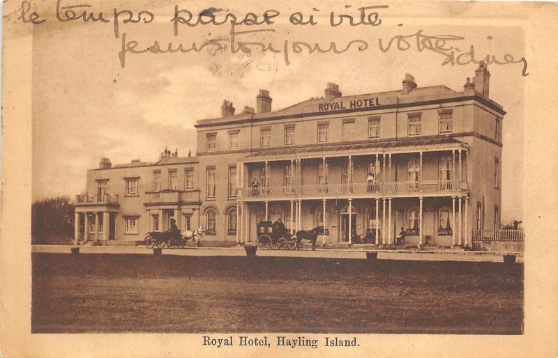 Lot374 Uk Royal Hotel Hayling Island Havant  Hampshire Portsmouth sent to Dieppe