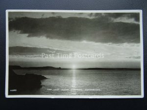 Scotland Sutherland SUNSET The Last Gleam Durness c1950 RP Postcard by J.B.White