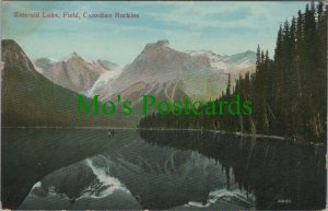 Canada Postcard - Emerald Lake, Field, Canadian Rockies   RS25717